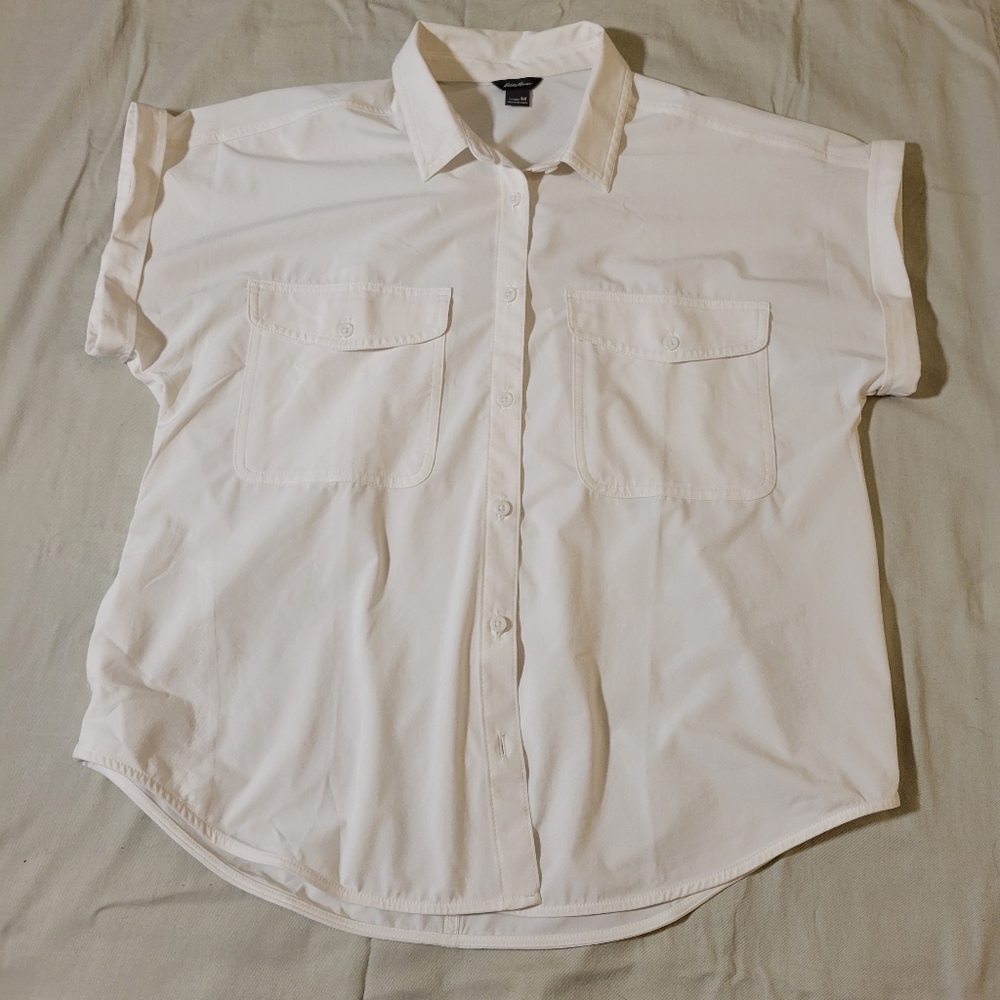 Eddie Bauer Escapelite Short Sleeve Button Shirt